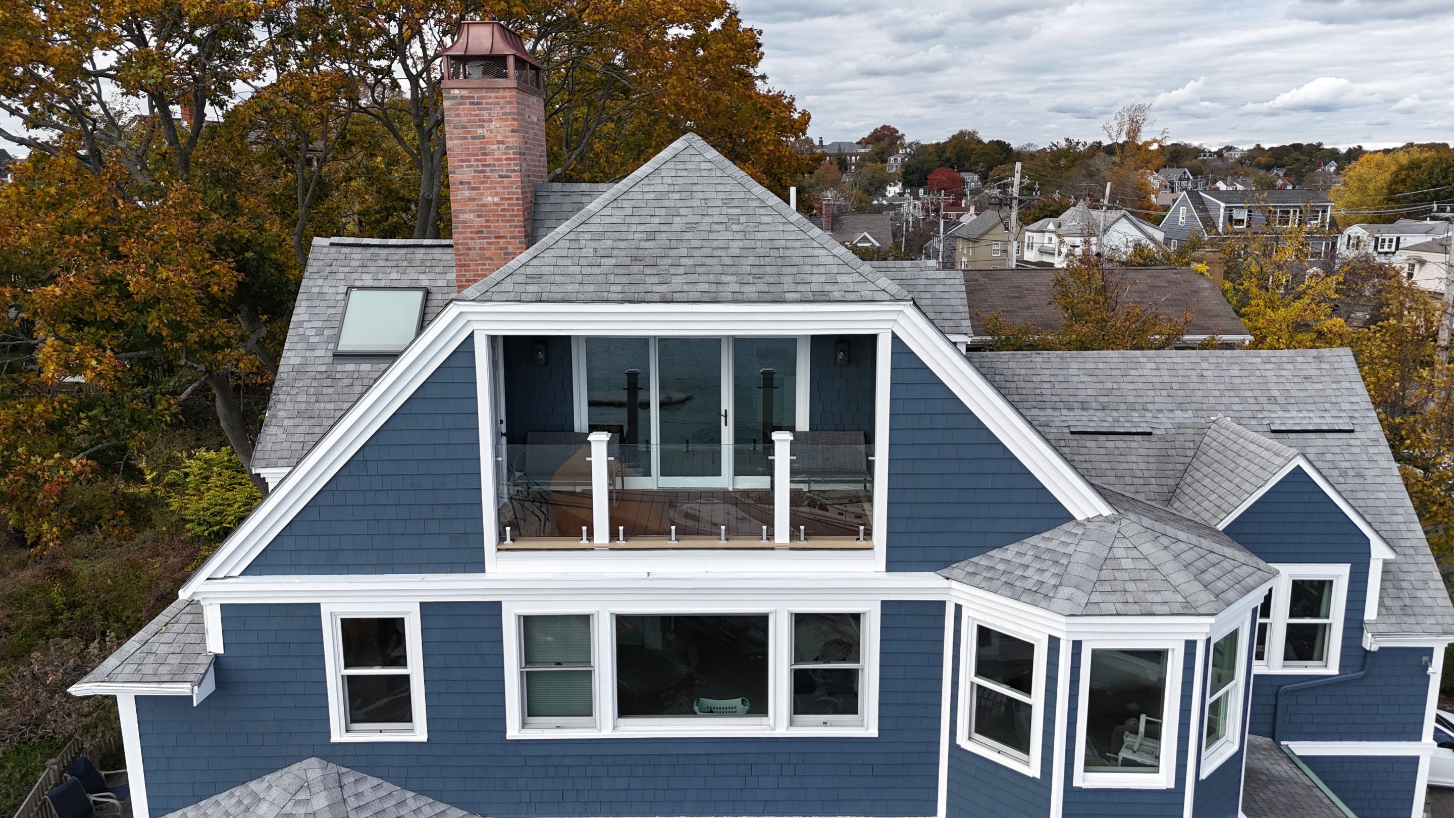 Completed work - Glass Railing Deck Remodel